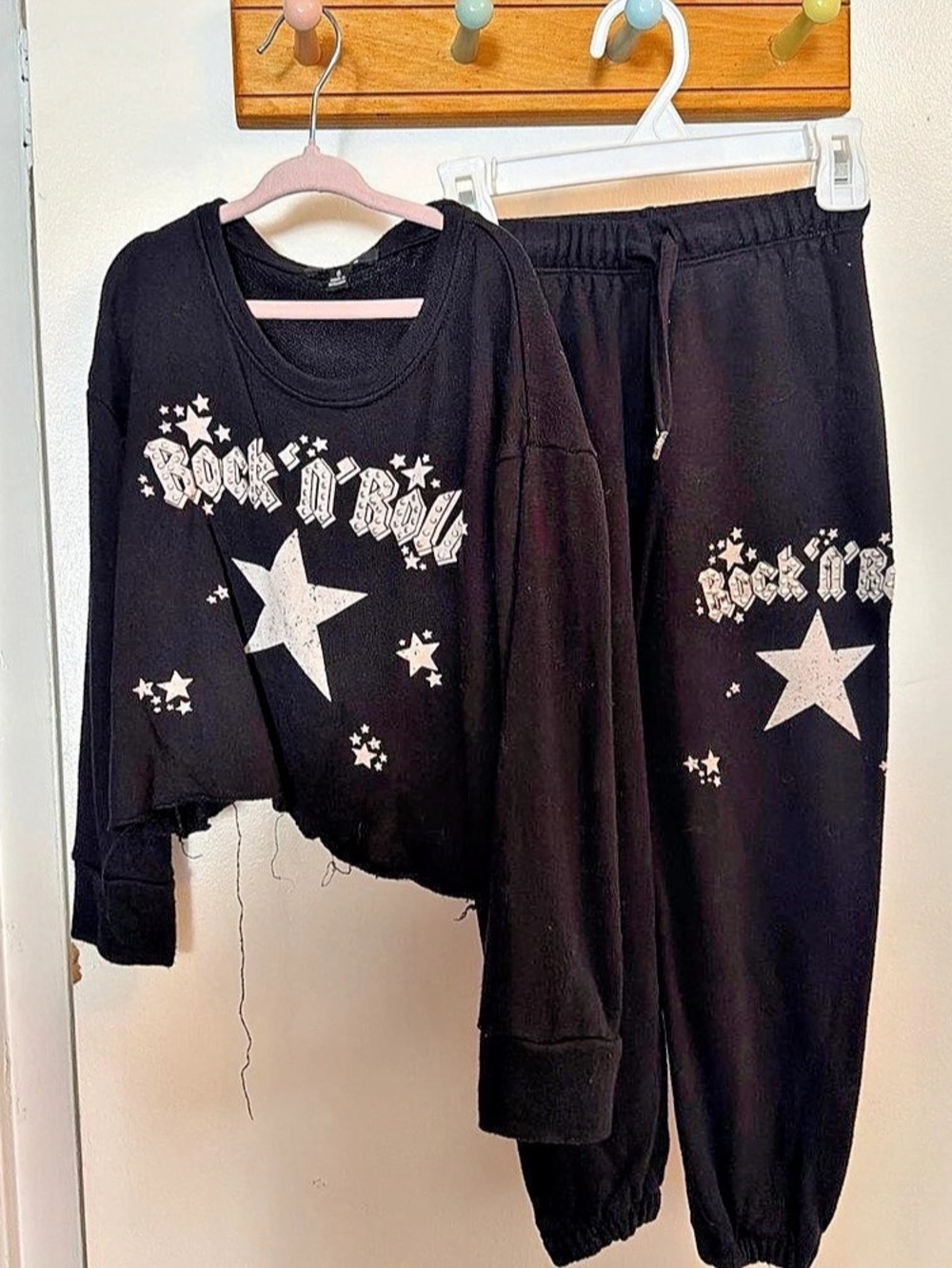 fbz Rock 'n Roll Graphic Jogger Set Size 6